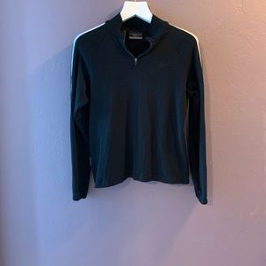 Mock Neck Zip Top Sweater